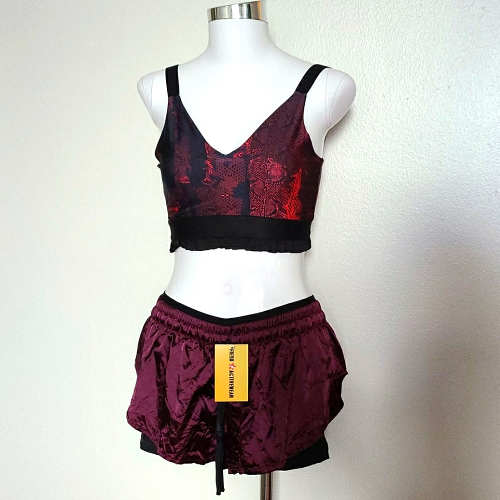 Athleisure Shorts Set